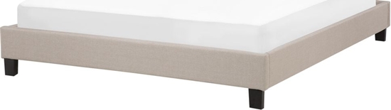 Picture of Beliani óko tapicerowane bez zagówka 160 x 200 cm beowe ROANNE