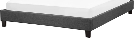 Picture of Beliani óko tapicerowane bez zagówka 160 x 200 cm szare ROANNE