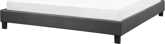 Picture of Beliani óko tapicerowane bez zagówka 180 x 200 cm szare ROANNE