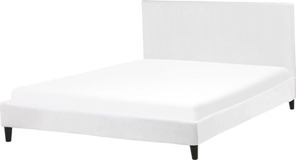 Picture of Beliani óko welurowe 160 x 200 cm biae FITOU