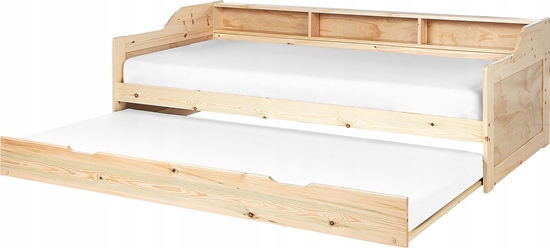 Picture of Beliani óko wysuwane drewniane 90 x 200 cm jasne EDERN