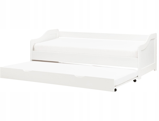 Picture of Beliani óko wysuwane Drewno LUNERAY 90 x 200 cm Biay