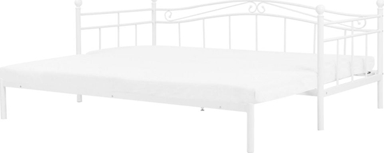 Picture of Beliani óko wysuwane metalowe 80 x 200 cm biae TULLE