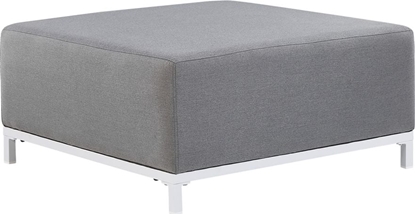 Picture of Beliani Otomana ogrodowa szara z biaym ROVIGO