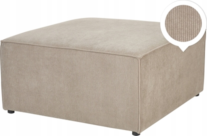 Picture of Beliani Otomana sztruksowa beowoszara LEMVIG