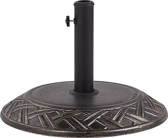 Picture of Beliani Podstawa pod parasol 50 cm brzowa CAPACI (223349)