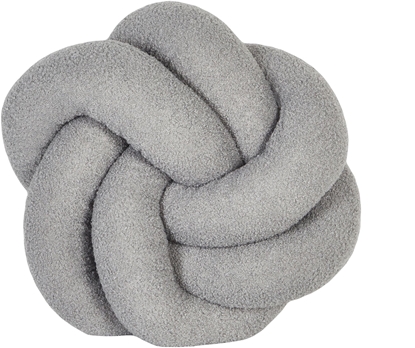 Attēls no Beliani Poduszka dekoracyjna ANGELONIA Boucle 45 x 45 cm Szary Jednolity