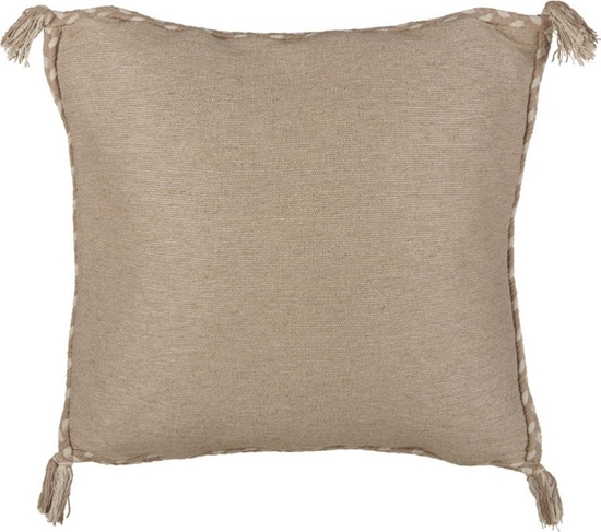 Изображение Beliani Poduszka dekoracyjna jutowa 45 x 45 cm beowa ERIGERON