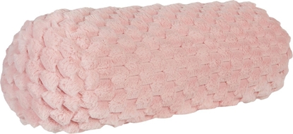 Attēls no Beliani Poduszka dekoracyjna LINDEN Sztuczne futro 22 x 60 cm Róowy Jednolity