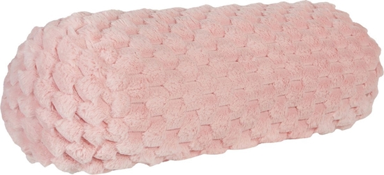 Изображение Beliani Poduszka dekoracyjna LINDEN 22 x 60 cm Róowy Jednolity