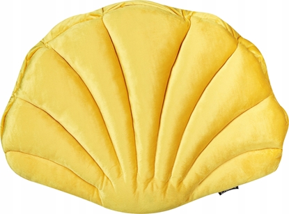 Attēls no Beliani Poduszka dekoracyjna muszla welurowa 47 x 35 cm óta CONSOLIDA