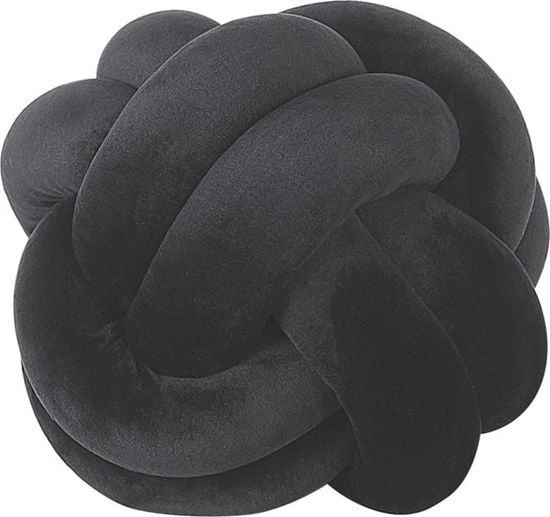 Picture of Beliani Poduszka dekoracyjna supe 20 x 20 cm czarna MALNI