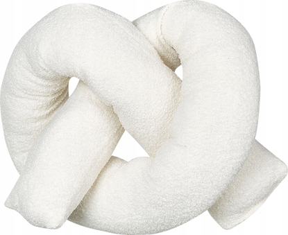 Attēls no Beliani Poduszka dekoracyjna teddy 172 x 14 cm biaa GLADIOLUS