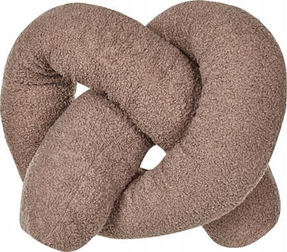 Attēls no Beliani Poduszka dekoracyjna teddy 172 x 14 cm brzowa GLADIOLUS