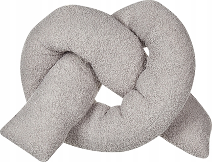 Attēls no Beliani Poduszka dekoracyjna teddy 172 x 14 cm szara GLADIOLUS