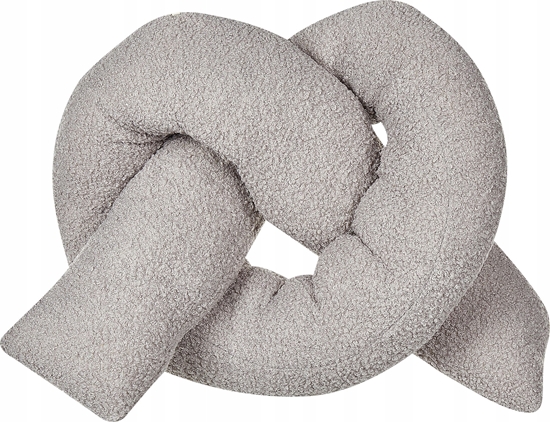 Picture of Beliani Poduszka dekoracyjna teddy 172 x 14 cm szara GLADIOLUS