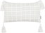 Изображение Beliani Poduszka dekoracyjna w krat 30 x 60 cm beowa DOURIS