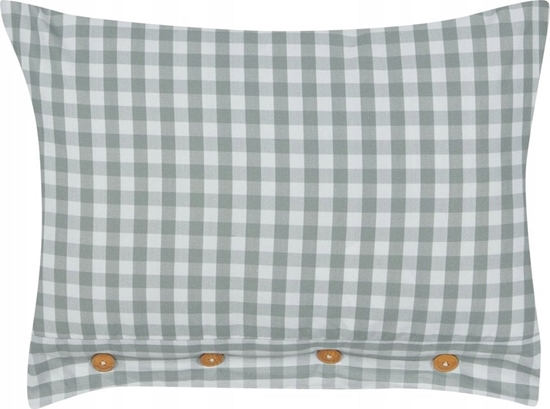 Picture of Beliani Poduszka dekoracyjna w krat 40 x 60 cm zielono-biaa TALYA