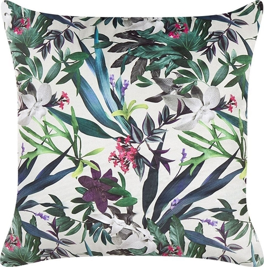 Picture of Beliani Poduszka dekoracyjna w licie 45 x 45 cm zielona GASTERIA!