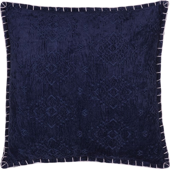 Picture of Beliani Poduszka dekoracyjna w ornamenty 45 x 45 cm niebieska MELUR