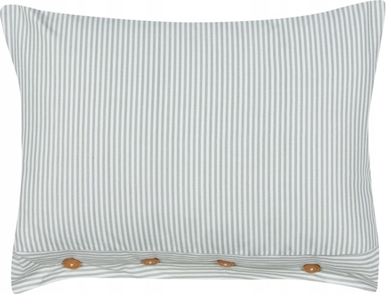 Picture of Beliani Poduszka dekoracyjna w paski 40 x 60 cm zielono-biaa SEBRINE
