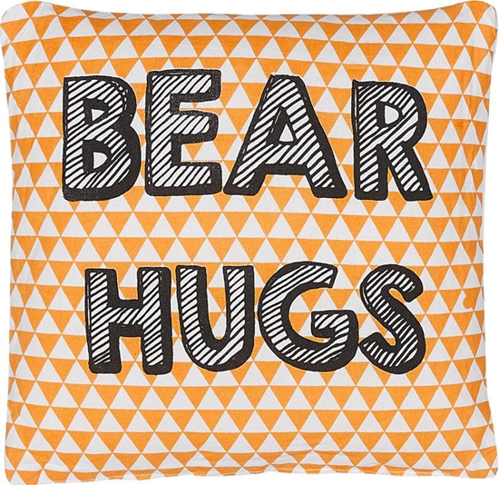 Изображение Beliani Poduszka dla dzieci nadruk 40 x 40 cm pomaraczowa RADZKOT