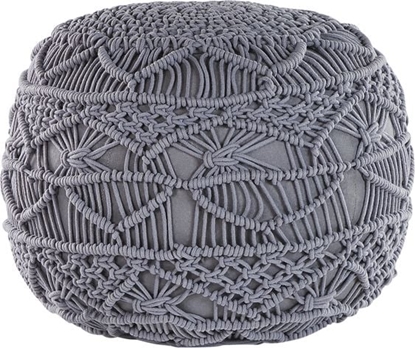 Picture of Beliani Puf 40 cm szary KAYSERI