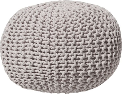 Picture of Beliani Puf 40 x 25 cm jasnoszary CONRAD