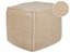 Изображение Beliani Puf 40 x 40 x 40 cm jasnobrzowy ALIPUR