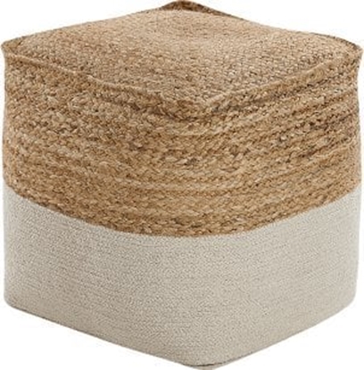 Picture of Beliani Puf 44 x 44 x 44 cm beowy KIRAMA!