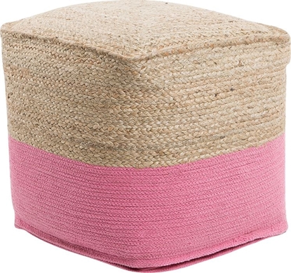 Picture of Beliani Puf 44 x 44 x 44 cm róowy KIRAMA