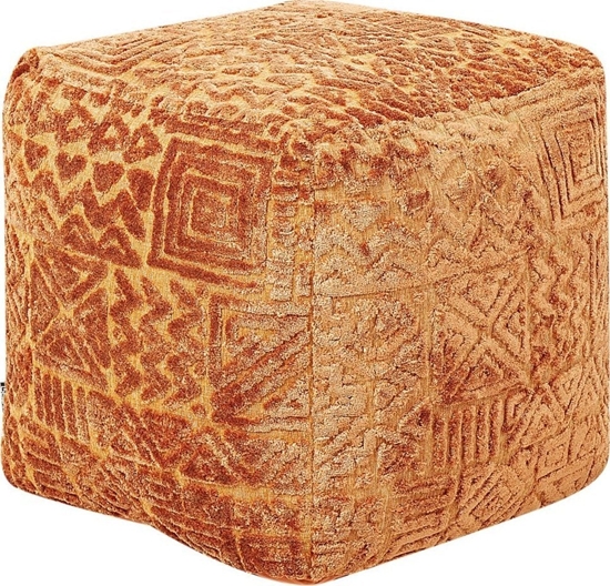 Picture of Beliani Puf 45 x 45 x 45 cm zoty brz SANAWAN