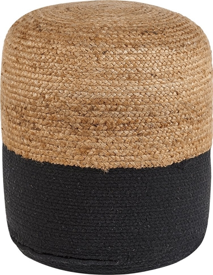 Picture of Beliani Puf 46 cm czarny DALAMA