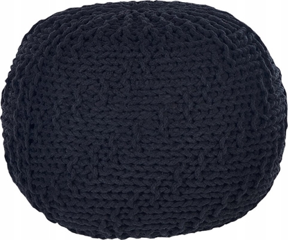 Picture of Beliani Puf 50 x 35 cm czarny PRIENE