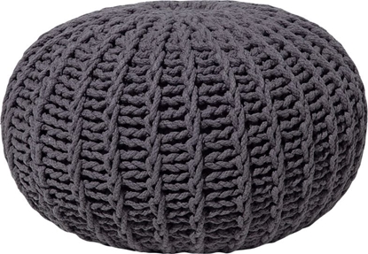 Picture of Beliani Puf 50 x 35 cm szary CONRAD II