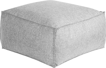 Picture of Beliani Puf 50 x 50 x 30 cm szary MUKKI