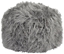 Picture of Beliani Puf futrzany  50 cm szary TUKKI