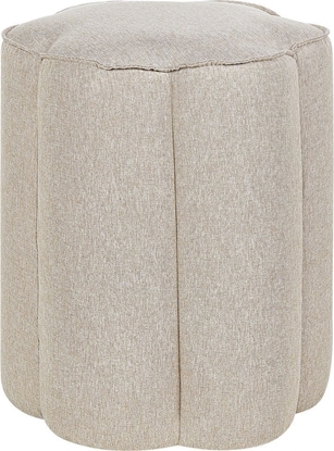 Picture of Beliani Puf lniany 39 x 34 cm beowy TAPPEN