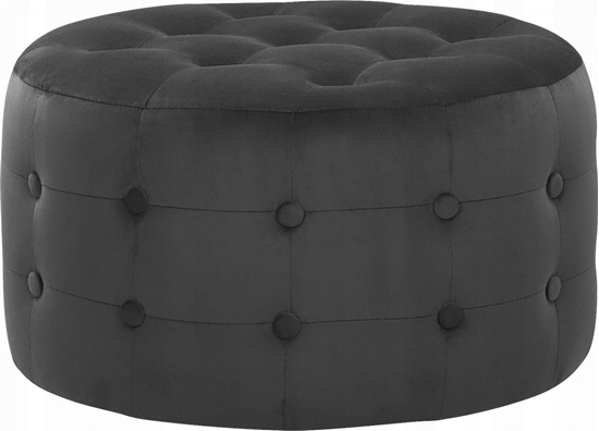 Picture of Beliani Puf welurowy  55 cm czarny TAMPA!