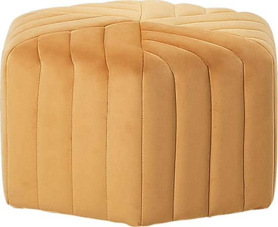 Picture of Beliani Puf welurowy 29 x 53 x 48 cm óty MURIETTA