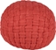 Изображение Beliani Puf welurowy 45 x 35 cm czerwony HOPA