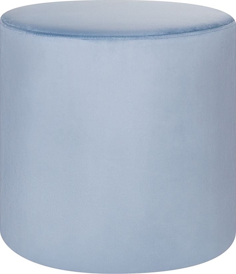 Picture of Beliani Puf welurowy 47 cm niebieski LOVETT