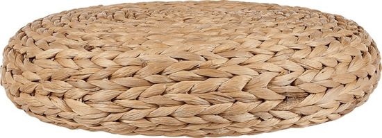 Picture of Beliani Puf z hiacyntu wodnego 40 cm naturalny WAHOO