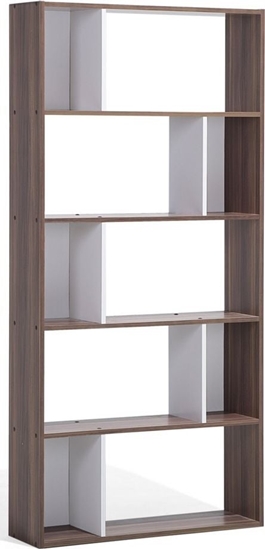 Picture of Beliani Rega ciemne drewno z biaym ORILLA