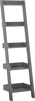 Attēls no Beliani Rega drabina 5 póek szary MOBILE DUO