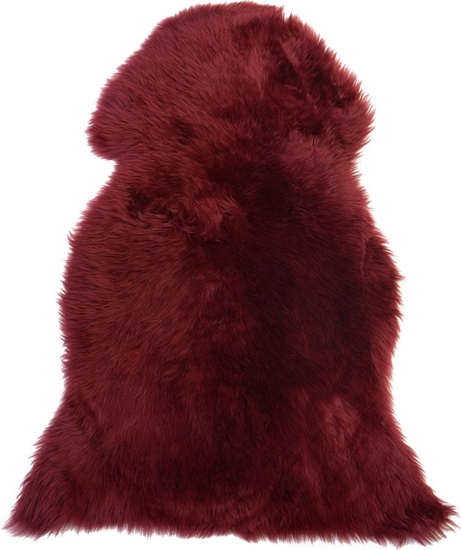 Picture of Beliani Skóra owcza bordowa ULURU