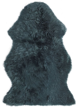 Attēls no Beliani Skóra owcza ciemnozielona ULURU