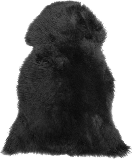 Picture of Beliani Skóra owcza czarna ULURU