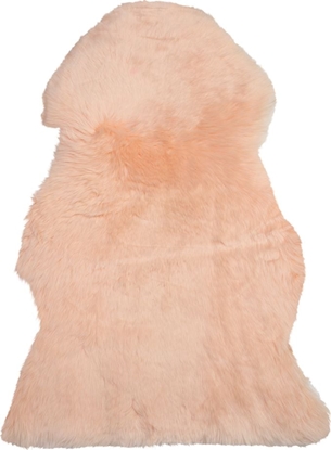 Attēls no Beliani Skóra owcza jasnoczerwona ULURU