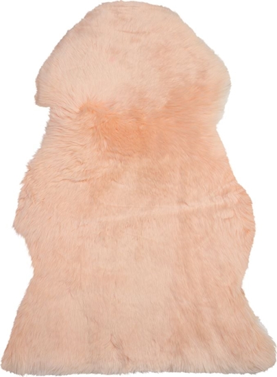 Picture of Beliani Skóra owcza jasnoczerwona ULURU